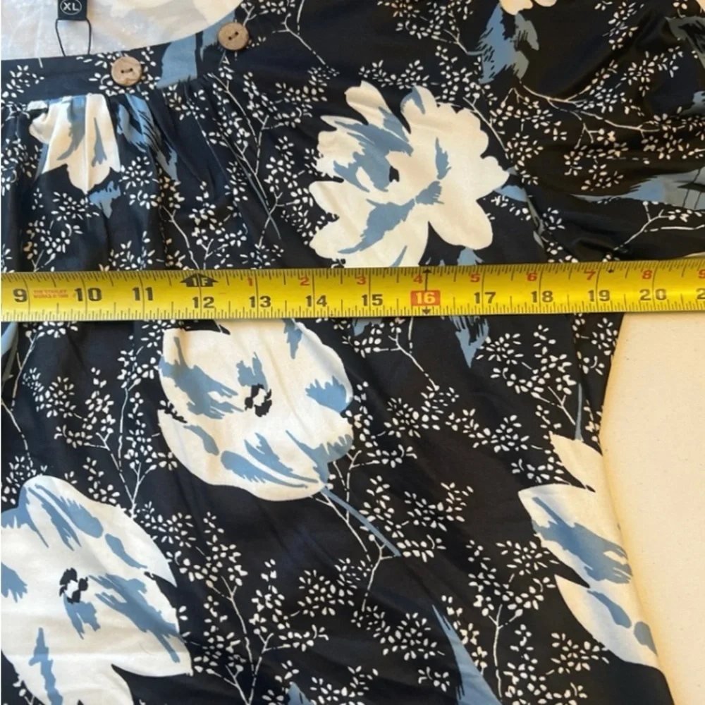 NEW Womens Short Sleeve Summer Top Knitted Tunic Top Pullover - Picture 3 of 6